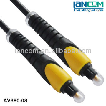 Double Color High Speed Digital Audio Fiber Toslink Cable Male to Male OD4.0mm
