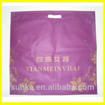 OEM Machine-made Non-woven Punching Bags For Handbags Packaging