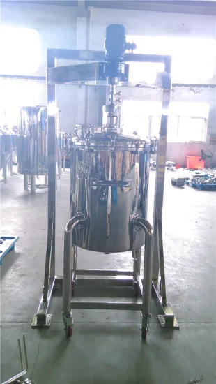 Stainless Steel Liquid Mixing Tank with Agitator