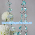 8.5*20*30MM Diamond Shape Acrylic Crystal Beads Garland Wedding Home Party Decoration