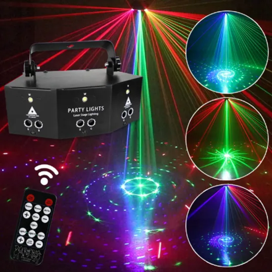 10W RGB 3D Laser Projector for Party and Stage Disco Lighting