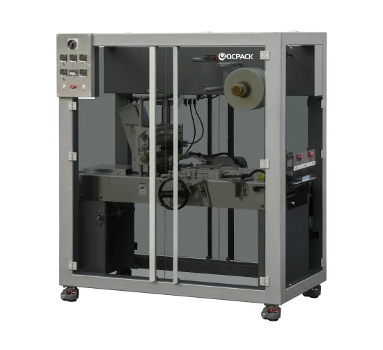 Small Cellophane Wrapping Machine for CD Packaging, Tea Boxes, and Perfume Boxes