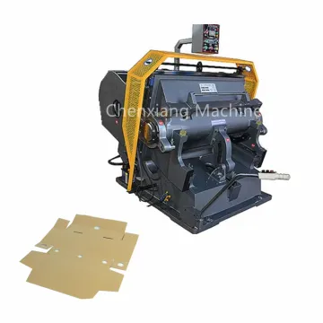 Manual Die Cutting Kraft Carton Box Packaging Making Machinery for Pizza Boxes