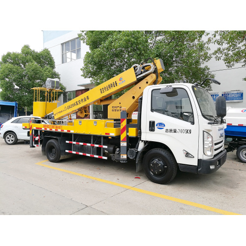 Телескопический подъемный автомобиль с рабочей высотой 20м