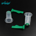 plastic safety vacutainer vacuum collection needle holder