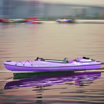 Hot Sale HiSon 4 Stroke Jet Engine Kayak Tanam Dengan Motor Trolling dan Fiberglass Hull