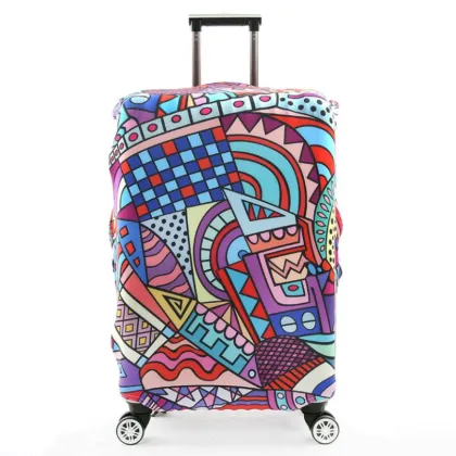 Spandex Luggage Cover: Full Print Suitcase Cover
