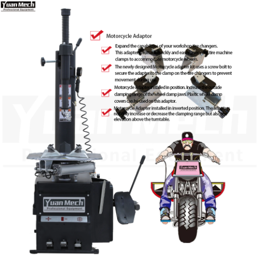 Factory Price Motorcycle Extension Baby E Tire Changer