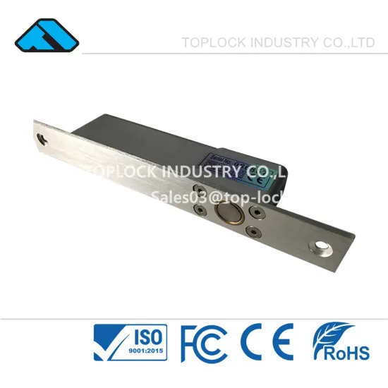 12v Electronic Lock Electric Bolt Door Lock Fail Secure for Glass Door