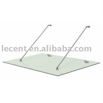 Glass Door Canopy Awning with Stainless Steel Bracket