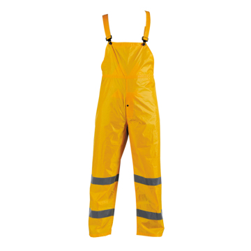 Reflective Contrast Quilt Lined bib Overall
