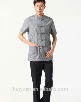 chinese one set restaurant uniform designs