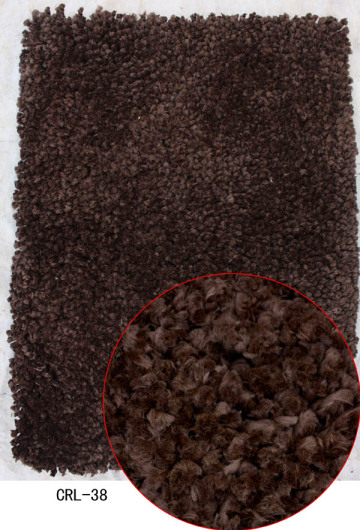 Soft Thick Yarn Carpet with Plain Color