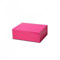 Scatole di carta cosmetiche pieghevoli rosa regolari