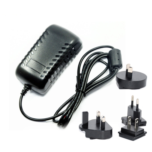 18W 12V 1.5A Interchangeable Plug Power Supply