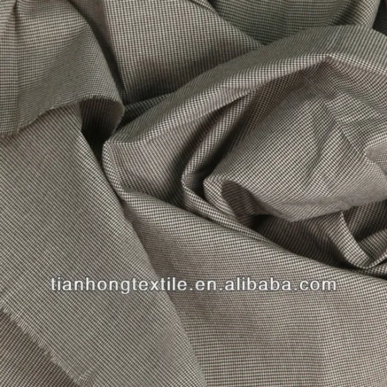 Yarn Dyed Cotton Spandex Poplin Fabric