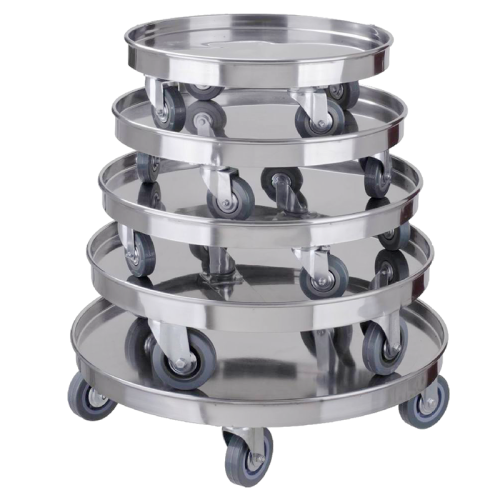 Stainless Steel Pot Cart Stainless Steel Turnover Cart Manufactory