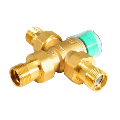 Bornic Hot Selling Brass Thermostatic Valve for Hot and Cold Water Mixing