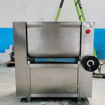 Commercial Automatic Double Axis Stainless Steel Meatball Burger Patty Stuffing Mixer Machine