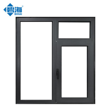 Ventana ignífuga de aluminio de grado B de energía ultrabaja