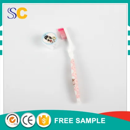 Great Wood Material Daily Use Best Single Use Toothbrush for Kids