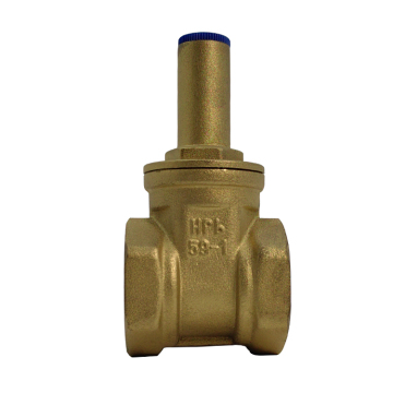 Brass Gate Valve with Inner Lock Triangle Key Anti-Theft Water Pipe Lock Valve
