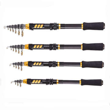 Carbon Fiber Telescopic Fishing Rods for Travel - OEM & ODM Available
