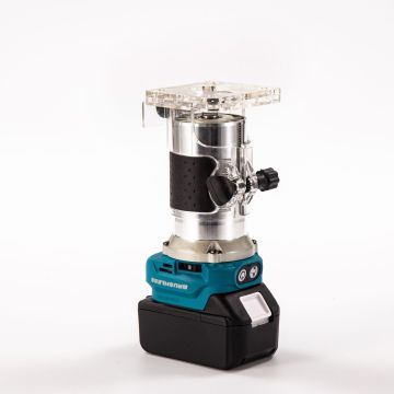 Portable Electric Router Machine: Hand Held Brushless Multifunctional Electric Woodworking Trimmer and Planer
