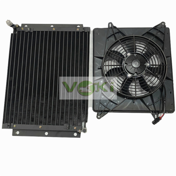 Electric Blower Motor Fan A/C Condenser Assy 2520-6004 440204-00002 for Doosan Daewoo Excavator MEGA250-V MEGA300-V