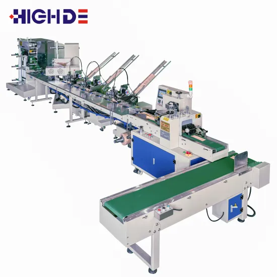 Automatic Feeding Packaging Machine for Takeaway Paper Pulp Tableware and Utensils