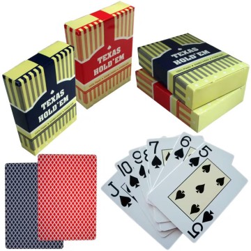 High Quality 100% PVC Washable Plastic Playing Cards