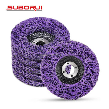 SUBORUI Poly Silicon Carbide Paint Stripping Wheel Disc for Angle Grinder