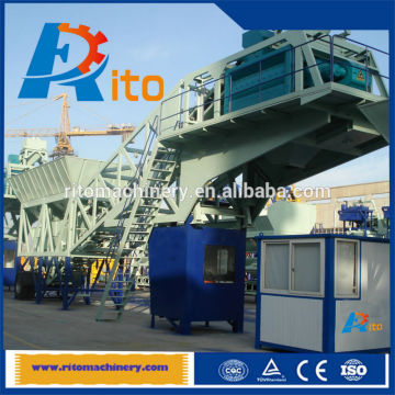 trailer JS1500 twin shaft hzsy75 mobile batch plant
