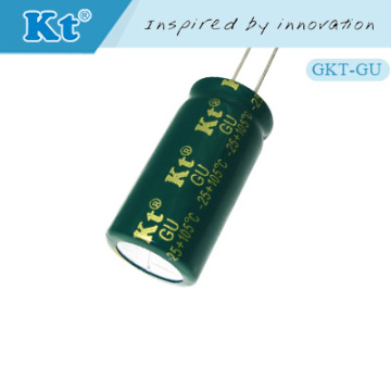GKT-GU Series 105°C Radial Aluminum Electrolytic Capacitors