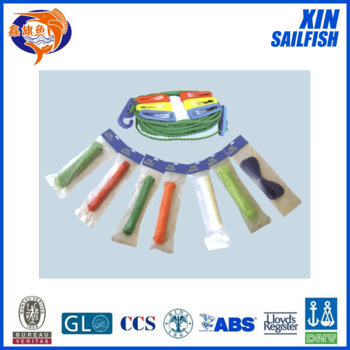 PVC plastic Clothesline rope with wire core