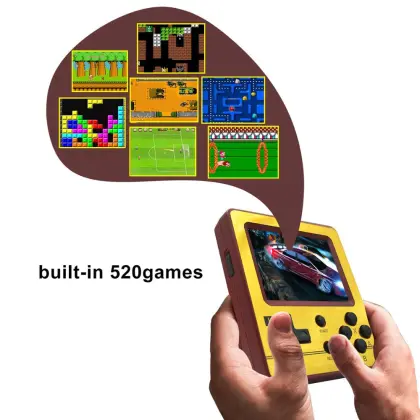 NEW ANBERNIC RG FC520 Retro Game Console 8 Bit FC VIB Game Mini Video Console Portable Handheld Game Player Boy Kids Xmas Gift