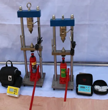 Digital Hydraulic Jack Rock Point Load Tester 100KN