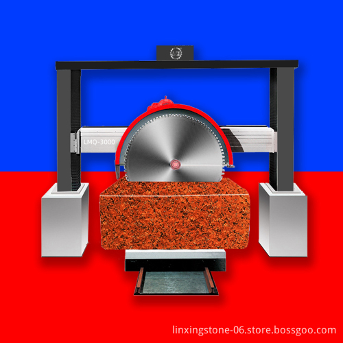 LINSING Gantry Stone Cutting Machine for Granite and Marble