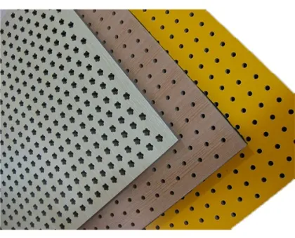 Sound Absorbing Board Cinema Wooden Perforated Acoustic Panel