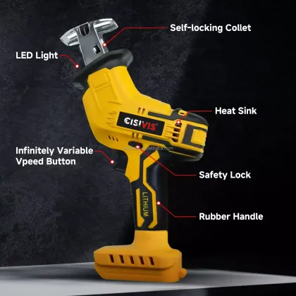 Cordless Brushless Reciprocating Saw for Dewalt 20V Max Tools