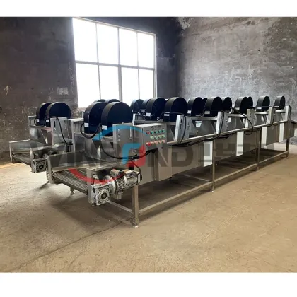 Large Capacity Long Service Life Fruit Washing Machine / Vegetable Bubble Washing Machine