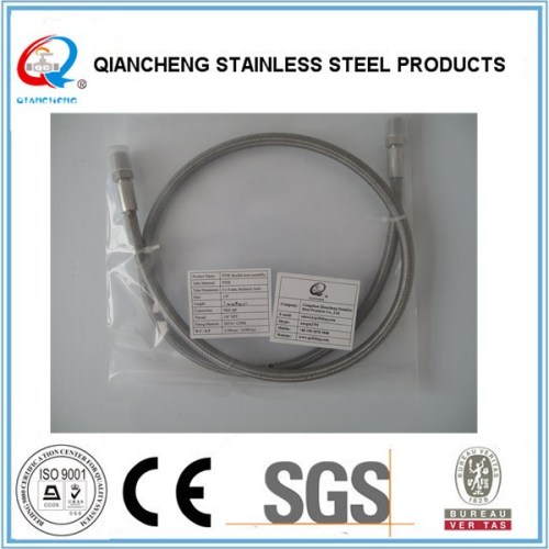 1/2 Inch Stainless Steel Virgin Ptfe Tube Approval By Us Market, High