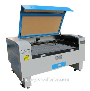 YL SP RECI CO2 glass laser tube cutting leather, cloth,acrylic, wood, paper,rubber, jade150w co2 laser cutter for sale