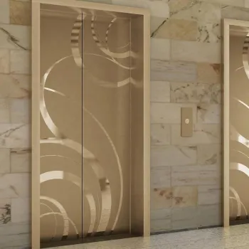 Stainless Steel Apartment Elevator Door Frame Design