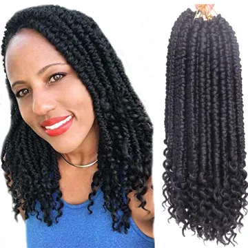 Pre -twisted  Senegalese Twist Hair Crochet Braids Bob Spring Twist Short Curly Braiding Hair