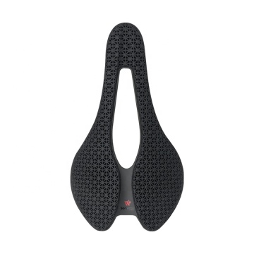 3D Printed Non-Slip Shock Absorption Carbon Fiber Bike Saddle for MTB and Road Bikes