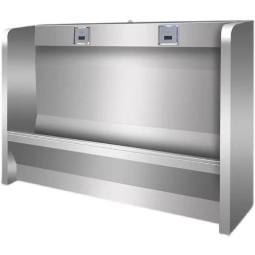An Wand montierter Edelstahl Urinal