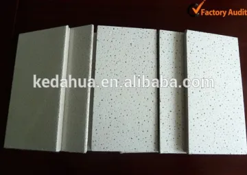 Hebei Mineral Wool Acoustic Panel Mineral Fiber Board