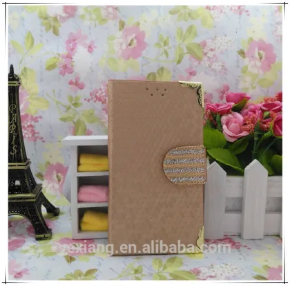 Mobile accessories phone cover for huawei y520 leather stand case