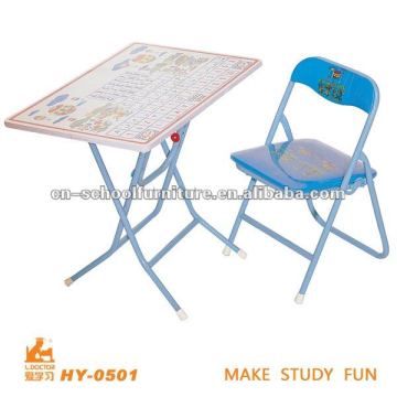 folding children study table